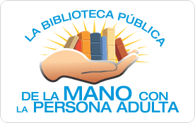 BIBLIOTECA PUBLICA DE LA MANO CON LA PERSONA ADULTA